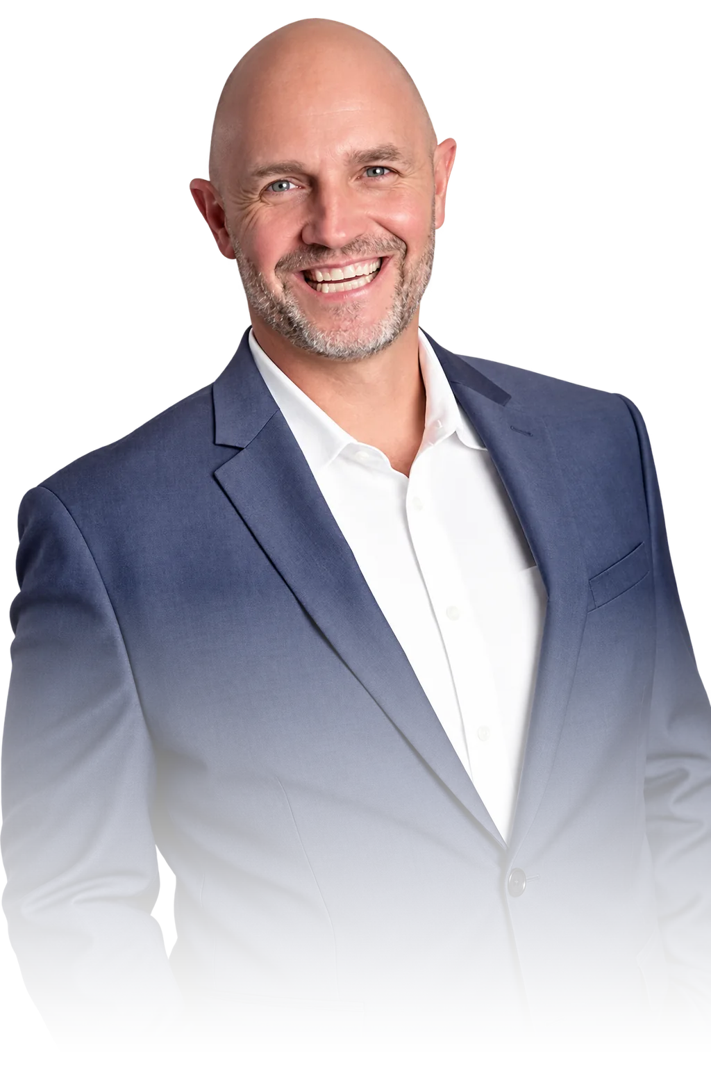 Brandon Rearick, REALTOR with Coldwell Banker Realty, in a navy suit